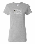 A Piece Of My Heart PEI Tartan Heart Women's Tee