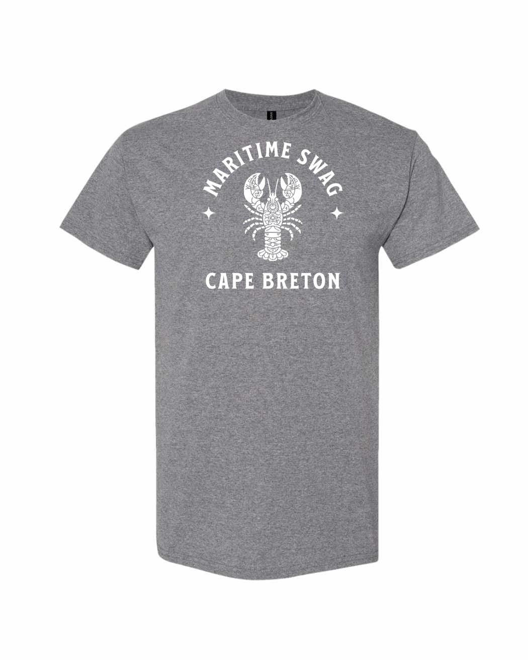 Maritime Swag Cape Breton Mandala white Lobster Full Men's Tee