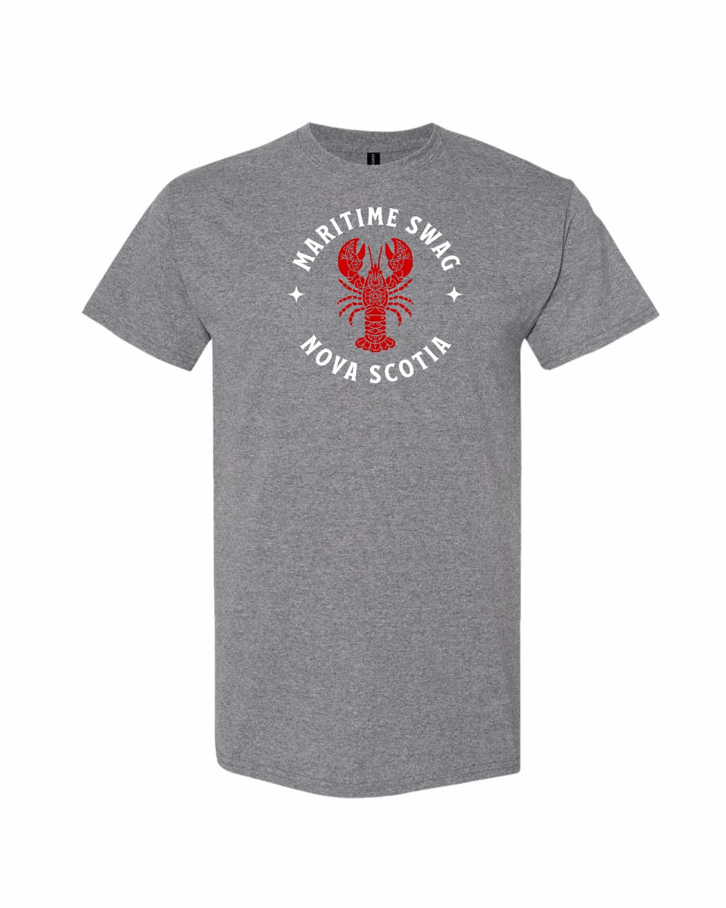 Maritime Swag Nova Scotia Mandala Red Lobster Full mens-tee