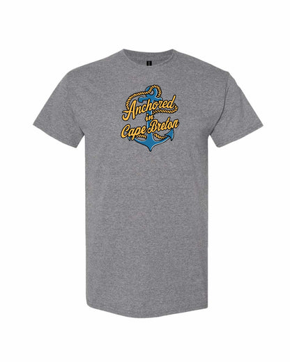 Anchored in Cape Breton (New Design) Full Men's Tee