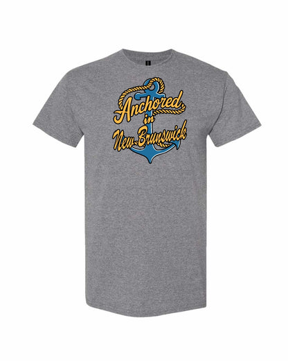 Anchored in New Brunswick Full Men's Tee