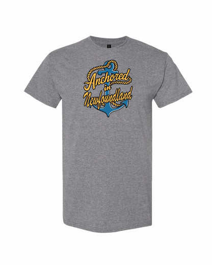 Anchored in Newfoundland (New Design) Full Men's Tee