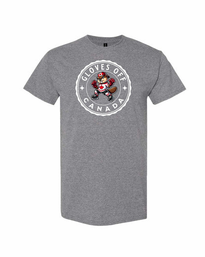 Gloves Off Beaver Men's Tee - Gildan Canada (sewn Internationally)