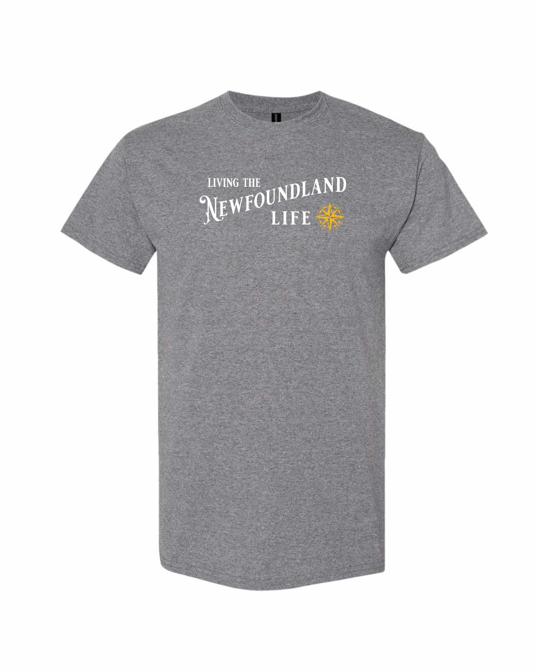 Living the NFLD Life yellow Men's Tee