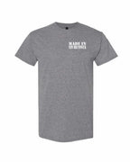 Made In NB ( White Lettering) Left Chest Men's Tee