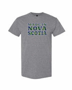 Made In NS ( Tartan Lettering) Men's tee