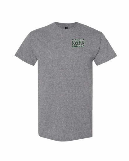 Made In Cape Breton Tartan Left Chest and Back Men's Tee
