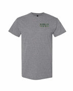 Made In NFLD ( Tartan Lettering) Left Chest and Back Men's Tee
