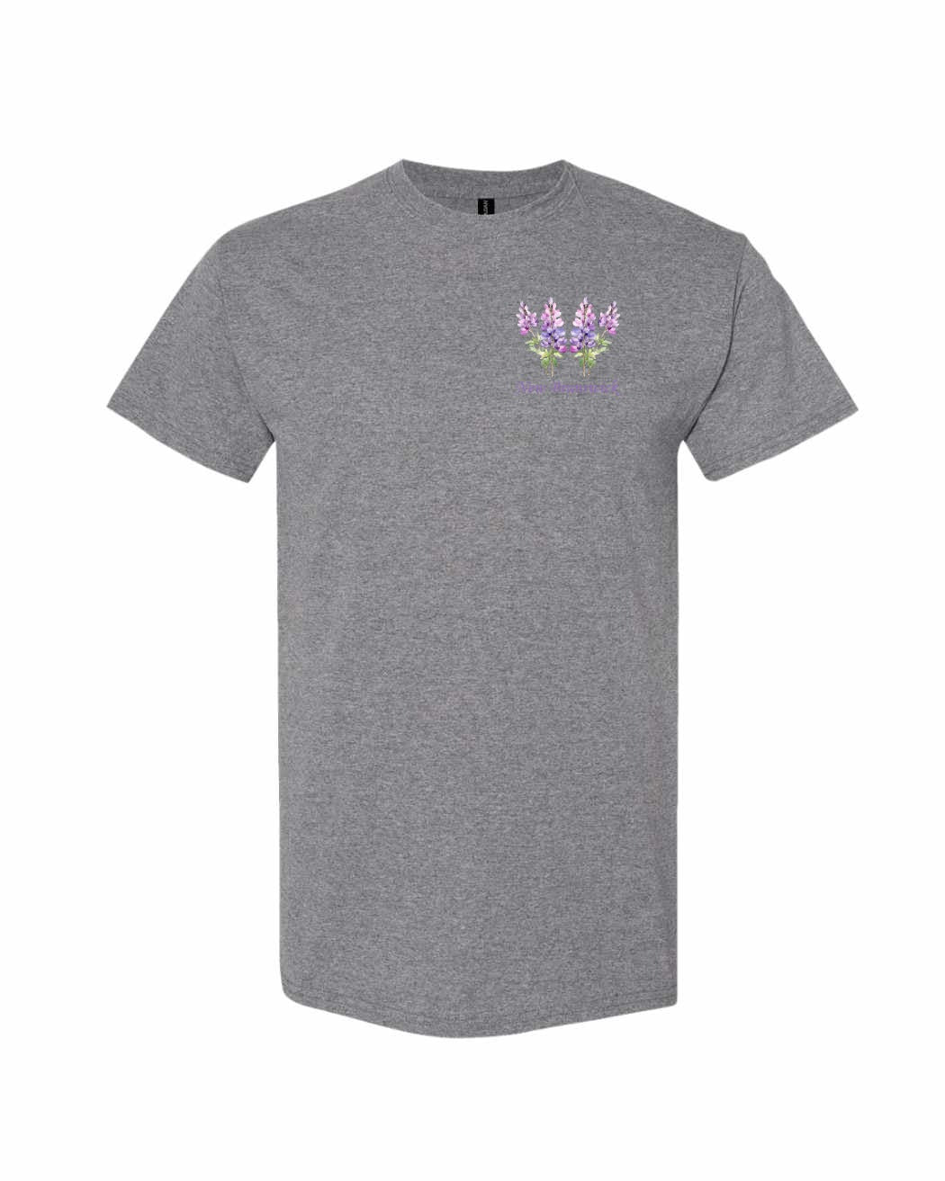 NB Lupins Left Chest and Back Men's Tee