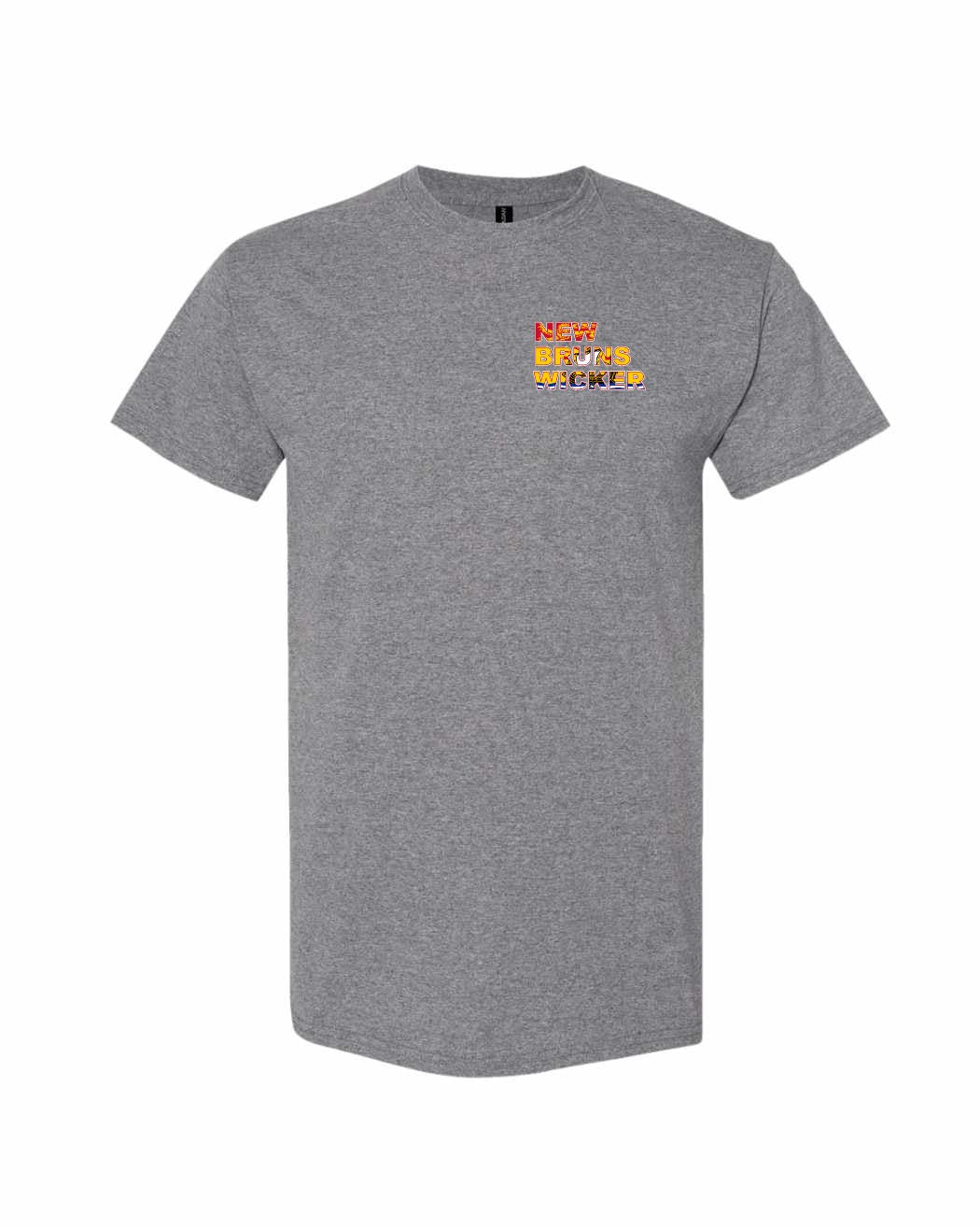 New Bruns Wicker Left Chest Men's Tee