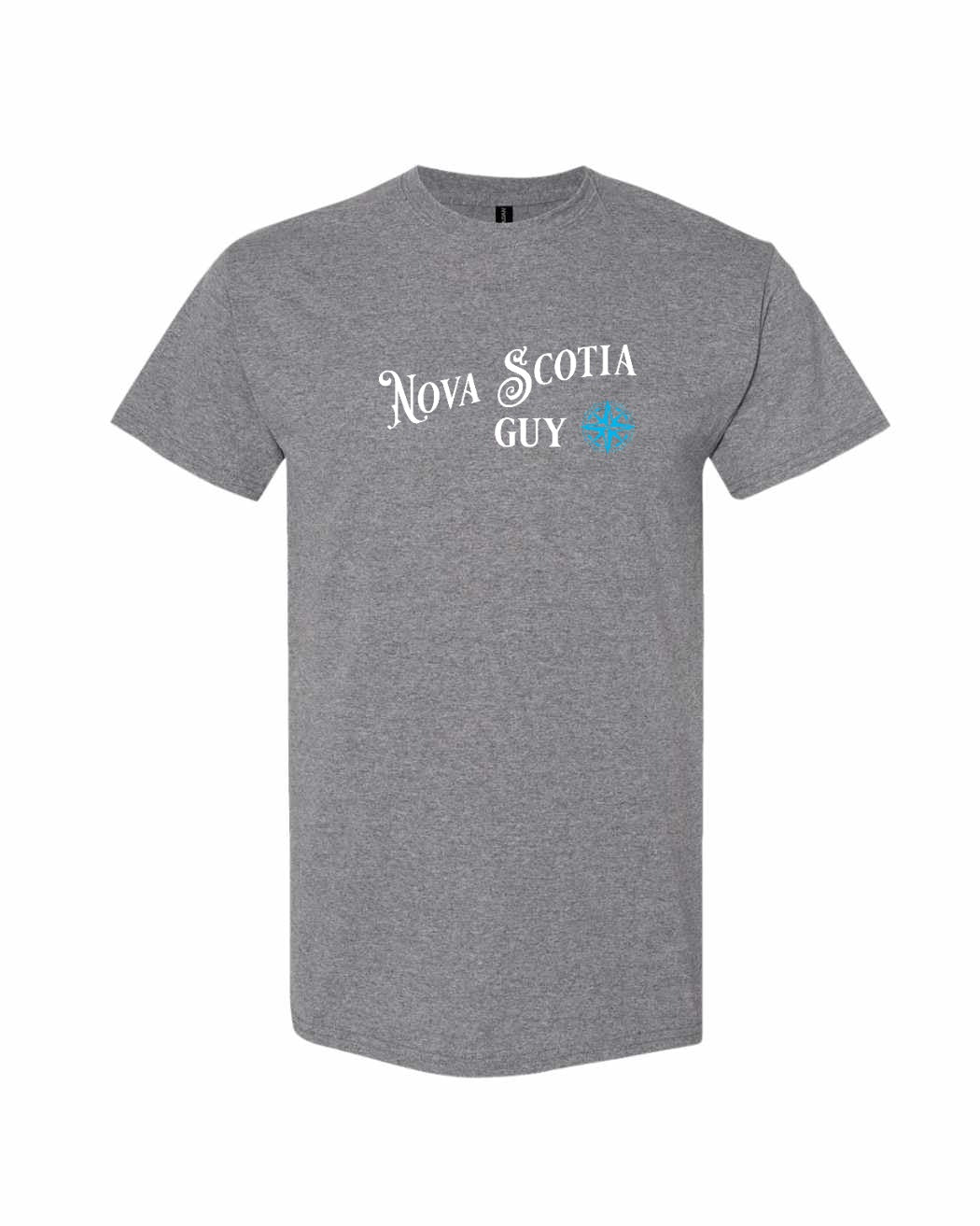 Nova Scotia Guy blue Full mens-tee
