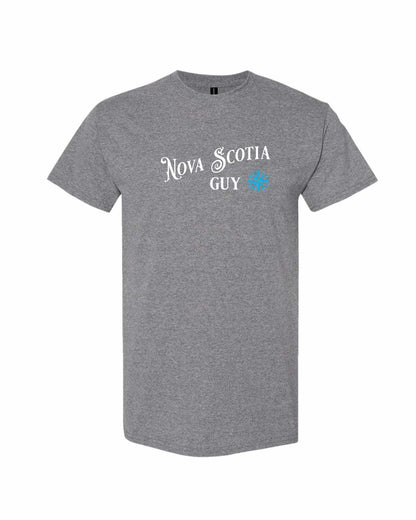 Nova Scotia Guy blue Full mens-tee