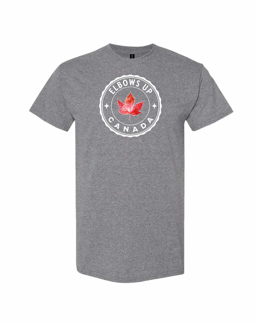 Elbows Up Leaf Men's Tee - Gildan Canada (sewn Internationally)