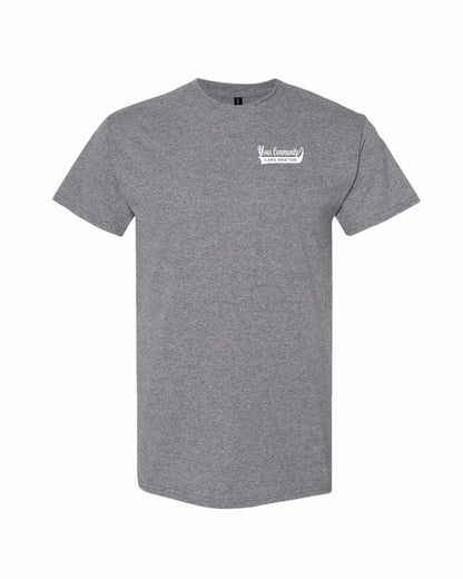 Your Community Swoop (Cape Breton) Left Chest and Back Men's Tee