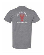 Maritime Swag NFLD Mandala Red Lobster Left Chest and Back Men's Tee