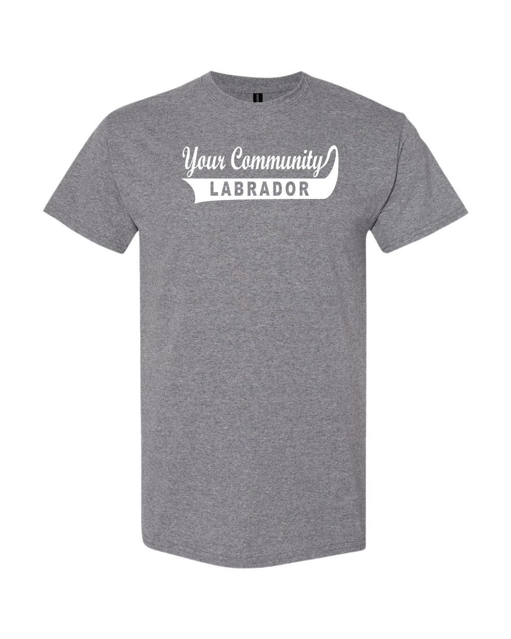 Custom Your Community Labrador Men's Tee