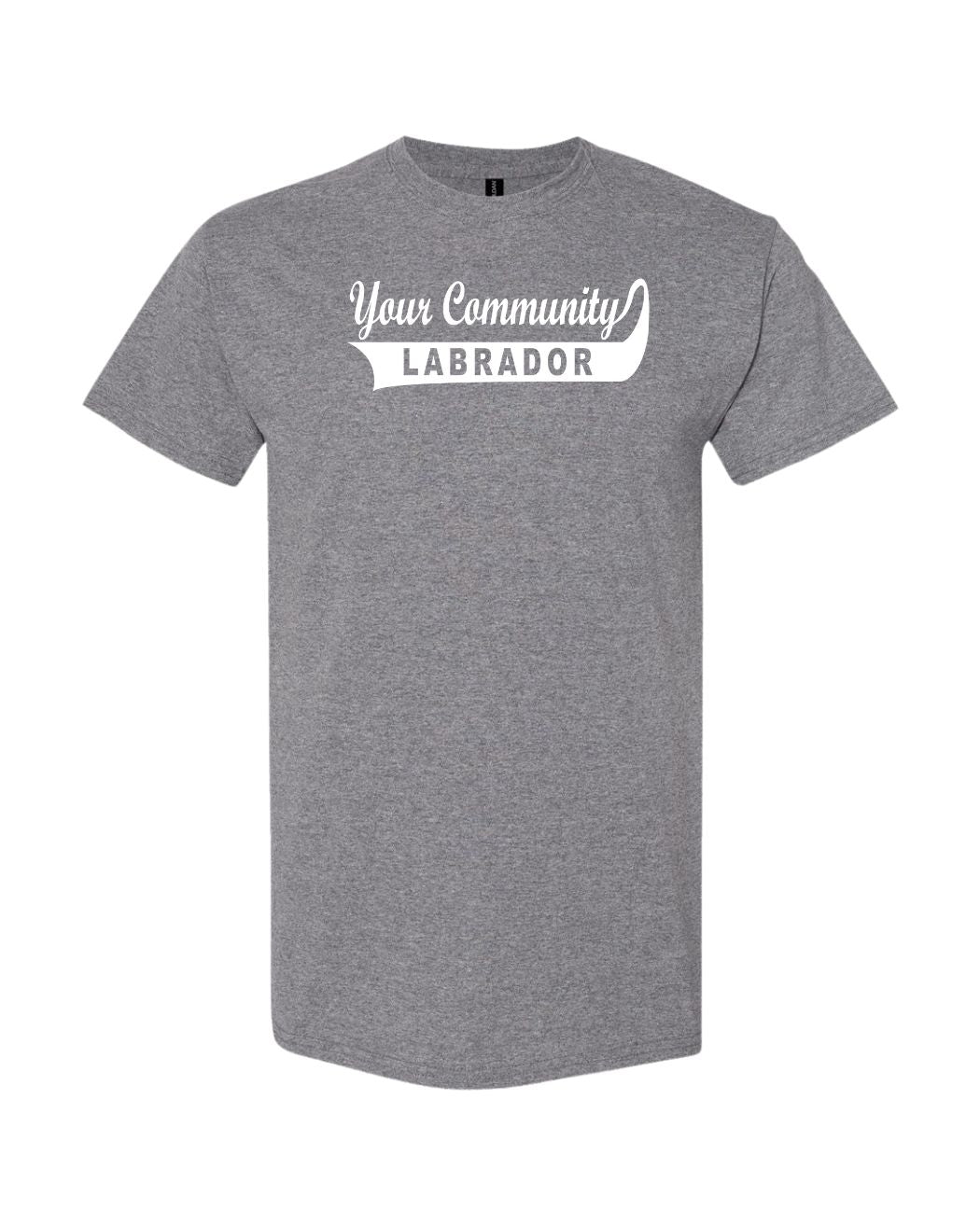 Custom Your Community Labrador Men's Tee