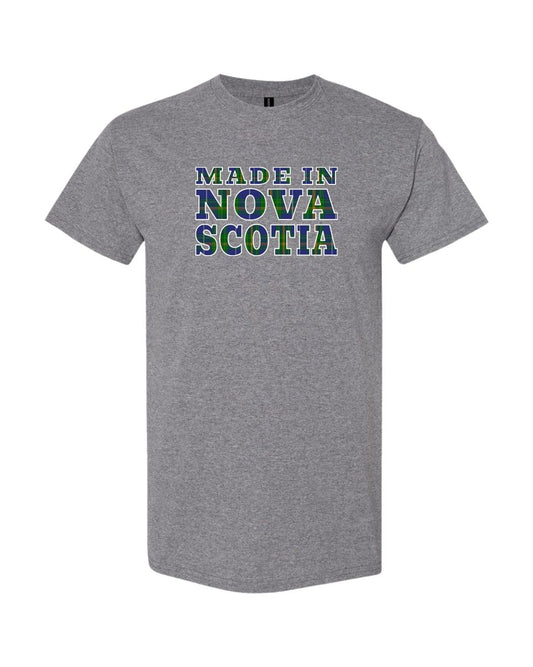Made In Nova Scotia Tartan Men's Tee