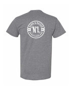 Born & Raised NFLD Left Chest and Back Men's Tee