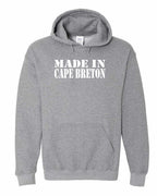 Made in CB (White Lettering) Pullover Hoodie - Unisex