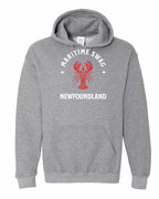 Maritime Swag NFLD Mandala Red Lobster Pullover Hoodie - Unisex