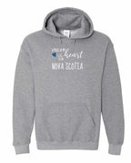 A piece of My heart in NS Tartan Heart Pullover Hoodie - Unisex