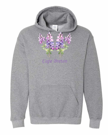 Cape Breton Lupin Full Pullover Hoodie
