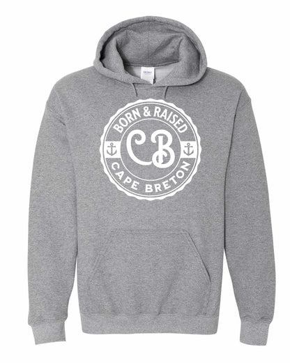 Born & Raised Cape Breton Full Pullover Hoodie