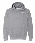 Just a NFLD Girl Left Chest Pullover Hoodie - Unisex