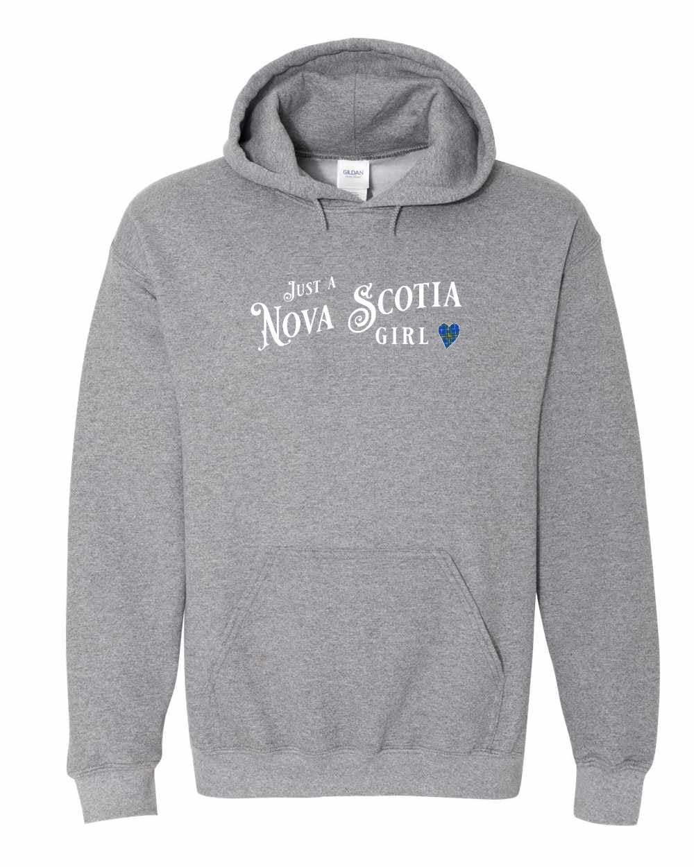 Just a Nova Scotia Girl Tartan Full pullover