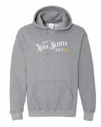 Just a NS Guy Yellow Compass Pullover Hoodie - Unisex