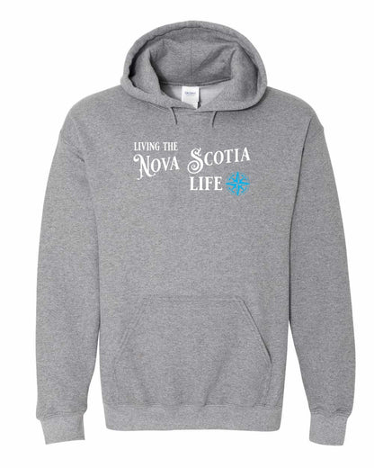 Living the Nova Scotia Life blue Full pullover
