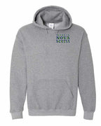 Made In NS ( Tartan Lettering) Left Chest and Back Pullover Hoodie - Unisex