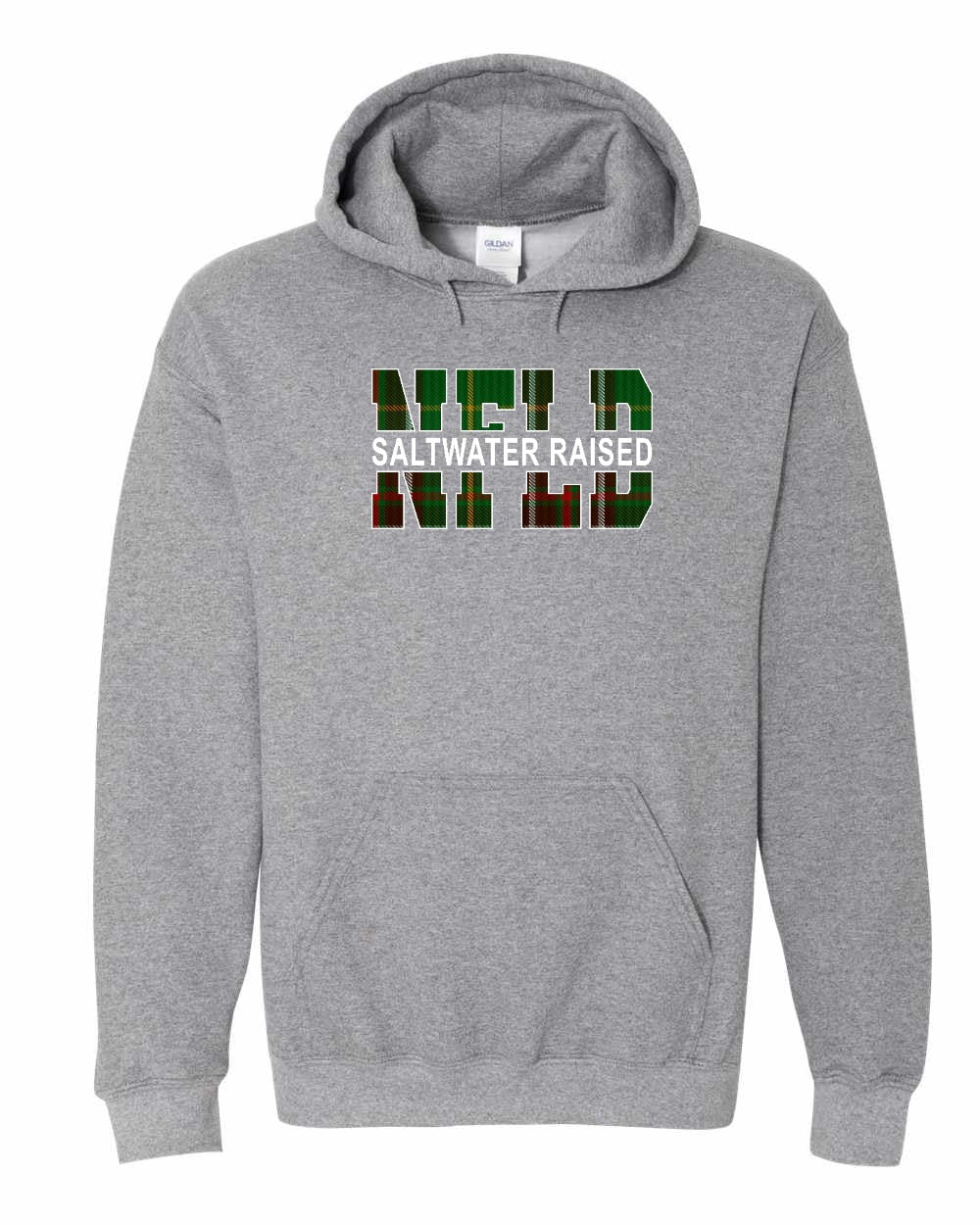 Newfoundland Saltwater Raised Full Front Pullover Hoodie