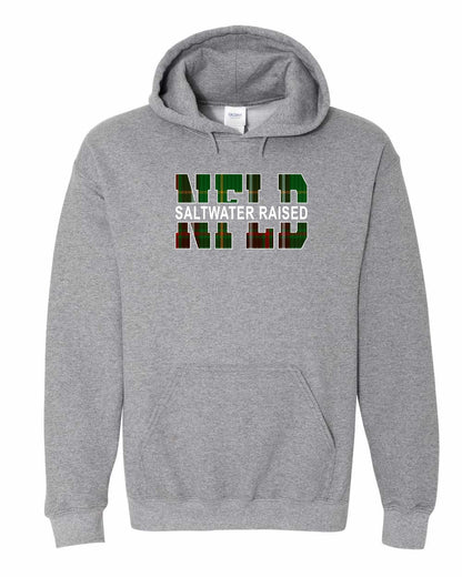 Newfoundland Saltwater Raised Full Front Pullover Hoodie