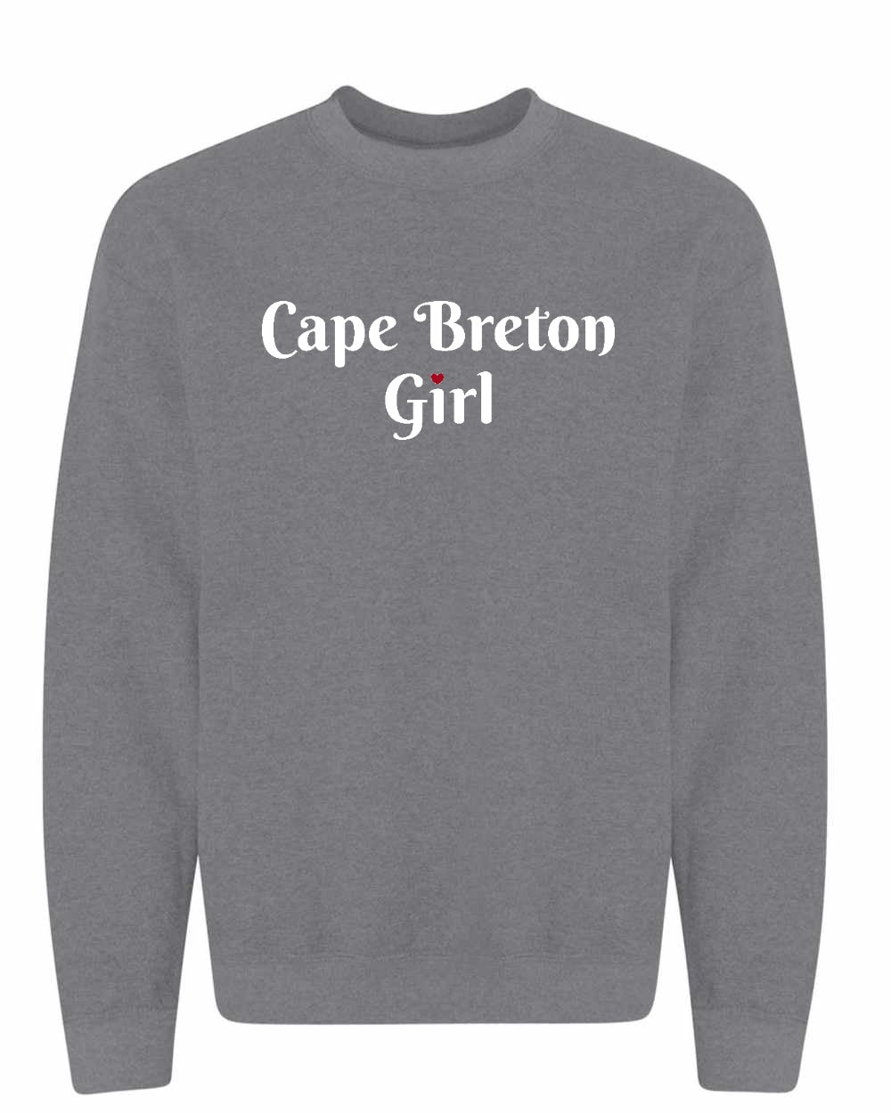 CB Girl Heart Dot Crewneck Sweatshirt - Unisex