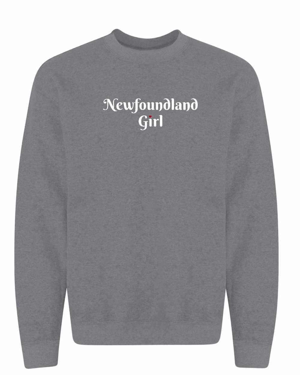 NFLD Girl Heart Dot Crewneck Sweatshirt - Unisex