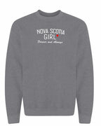 NS Girl Forever and Always Crewneck Sweatshirt - Unisex