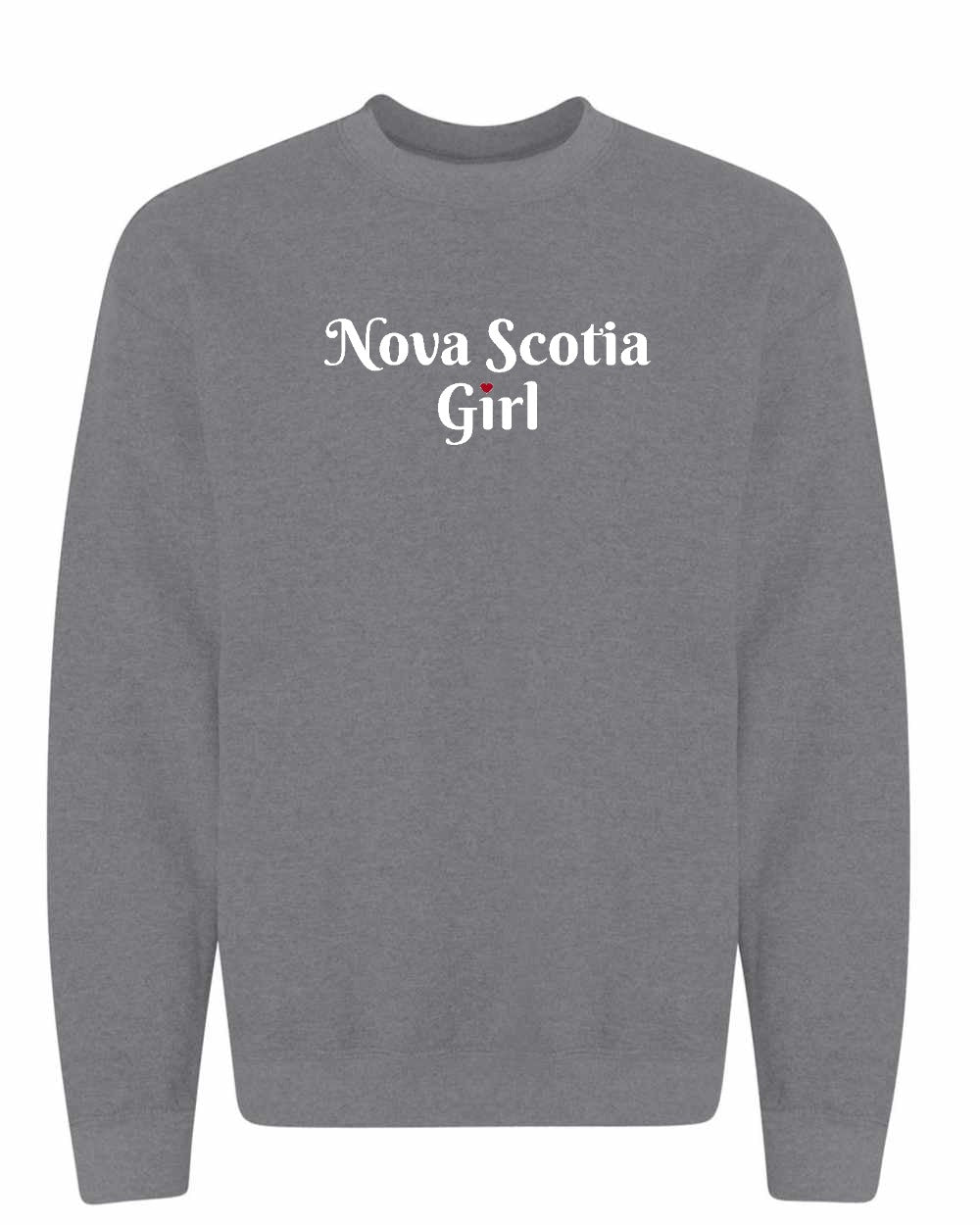 NS Girl Heart Dot Crewneck Sweatshirt - Unisex