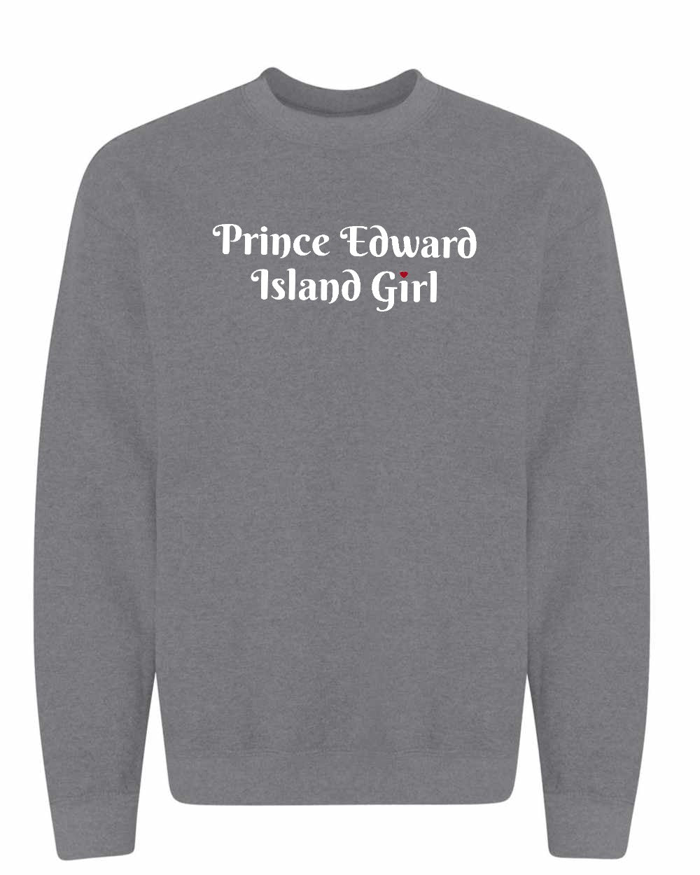 PEI Girl Heart Dot Crewneck Sweatshirt - Unisex