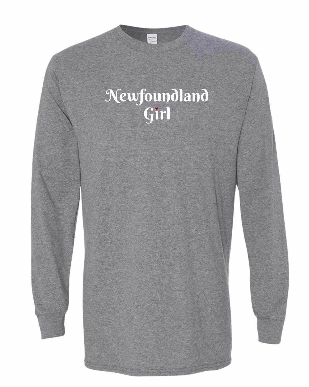 NFLD Girl Heart Dot Long Sleeve Tee - Unisex