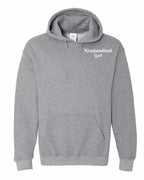 NFLD Girl Heart Dot Left Chest & Back Pullover Hoodie - Unisex