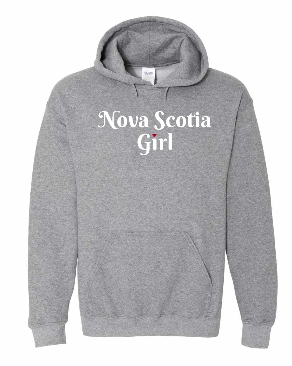NS Girl Heart Dot Pullover Hoodie - Unisex