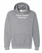 PEI Girl Heart Dot Pullover Hoodie - Unisex