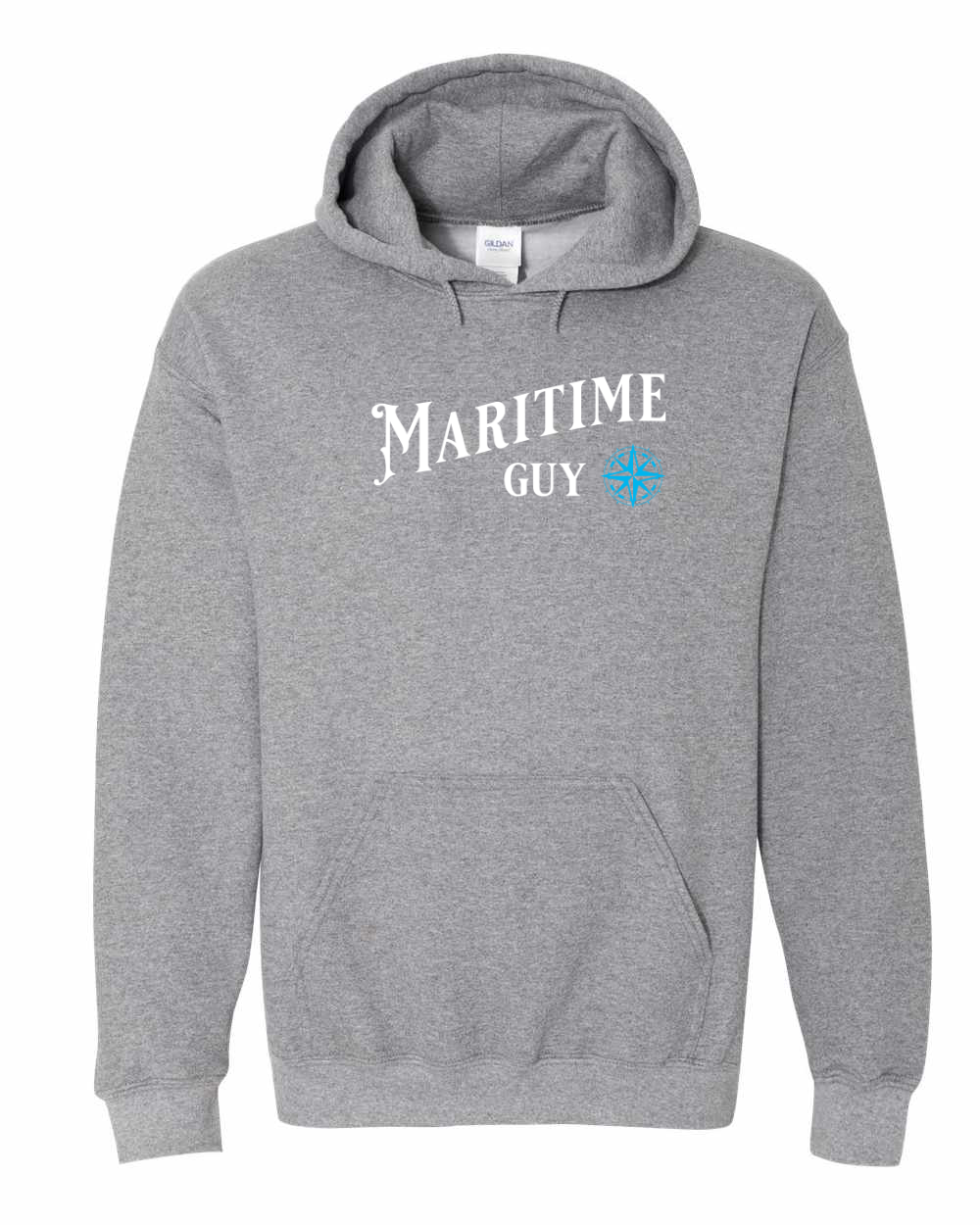 Maritime Guy Blue Pullover Hoodie - Unisex