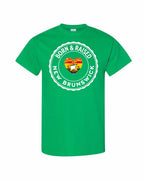 Born and Raised NB Heart Flag Men's Tee