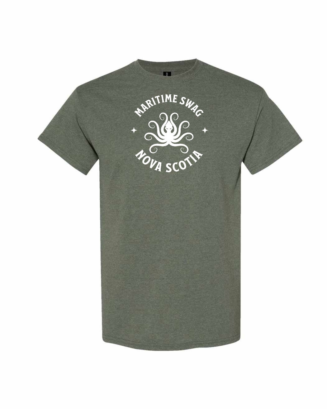 Maritime Swag Nova Scotia Octopus Full mens-tee