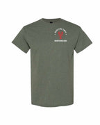 Maritime Swag NFLD Mandala Red Lobster Left Chest Men's Tee