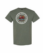Back off EH! we tried nice Men's Tee - Gildan Canada (sewn Internationally)