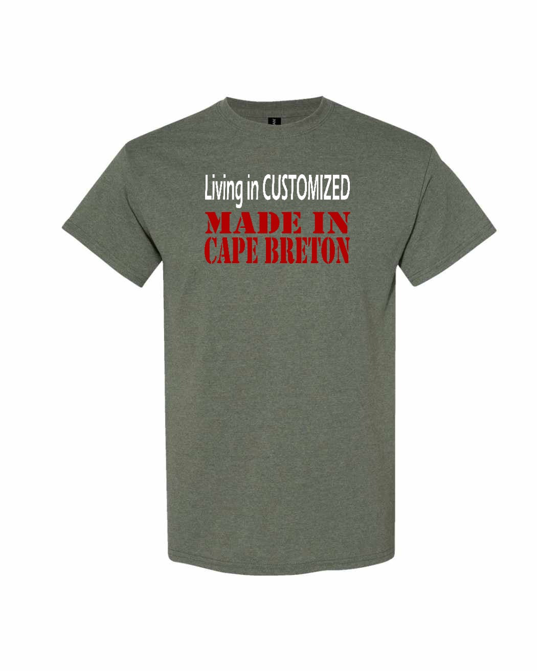 Living in Custom Made in CB Men's Tee